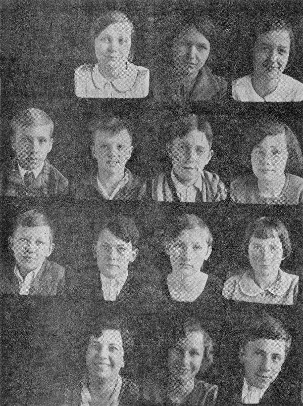 Fourth and Fifth Grade Classes of Scottsville School, 1931
