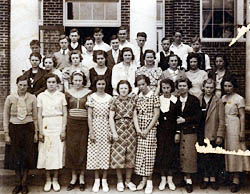 Scottsville High School's Class of 1934