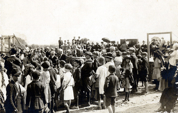 Another View of the 1924 SHS Cornerstone Ceremony