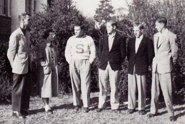 The Officers of Scottsville High School's Senior Class, 1951