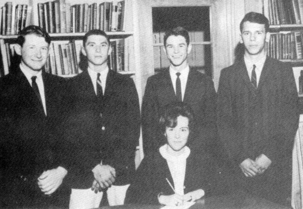 Officers of Scottsville  High School Class of 1965