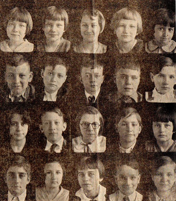 Fourth and Fifth Grade Classes of Scottsville School, 1931