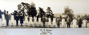 Scottsville High School's Class of 1925