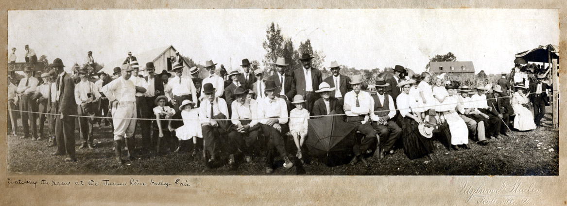 Watching the Races at James River Valley Fair, 1890