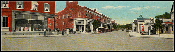 Dorrier Store and Valley Street, ca. 1925