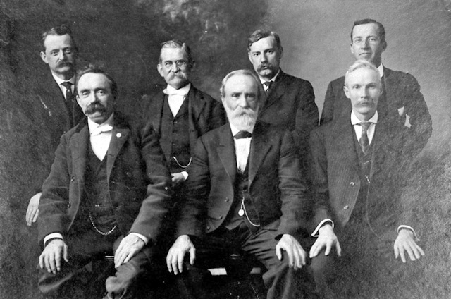 Scottsville Town Council, ca. 1900