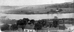 A View of Snowden grounds where Scottsville Brick Company located