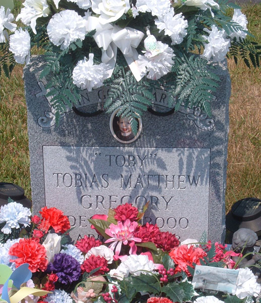 Toby Tobias Matthew Gregory