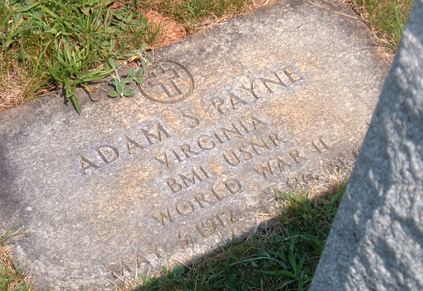 Adam S. Payne Gravestone