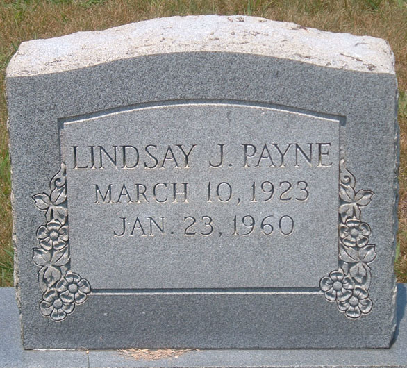 Lindsay J. Payne Gravestone