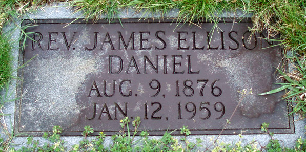 Reverend James Ellison Daniel