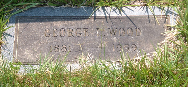George L. Wood Gravestone
