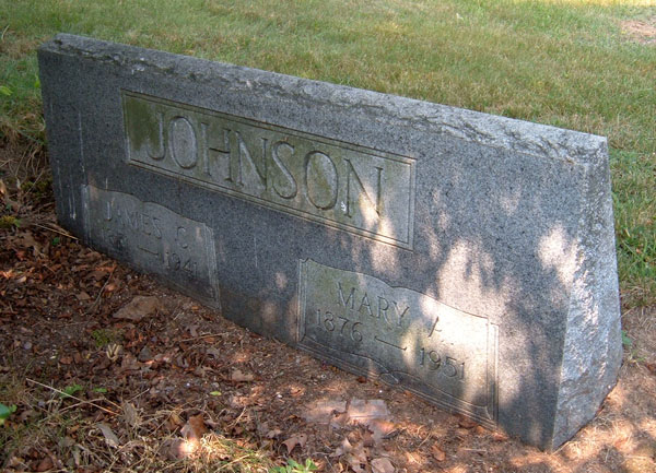 James C. Johnson and Mary A. Johnson