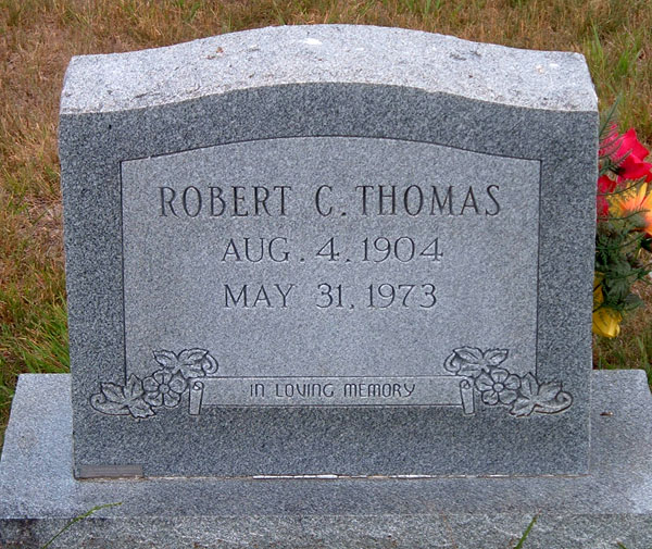 Robert C. Thomas Gravestone