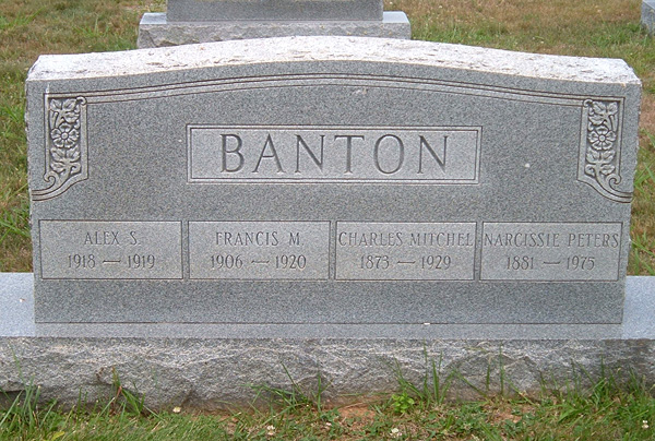 Alex S. Banton, Francis M. Banton, Charles Mitchel Banton, and Narcissie Peters Banton