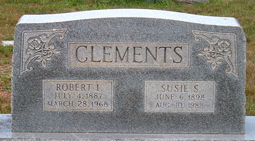 Robert L. Clements and Susie S. Clements