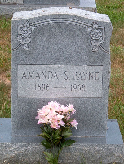 Amanda S. Payne Gravestone