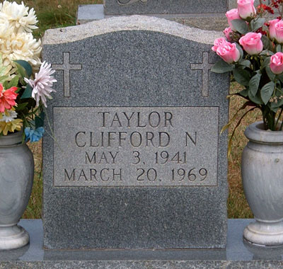 Clifford N. Taylor Gravestone