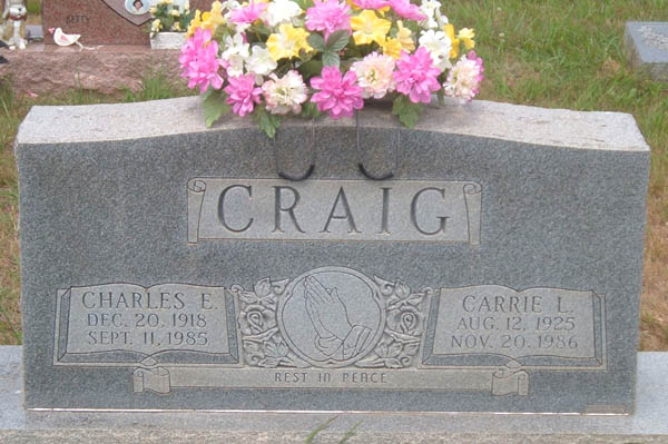 Carrie L. Craig and Charles E. Craig