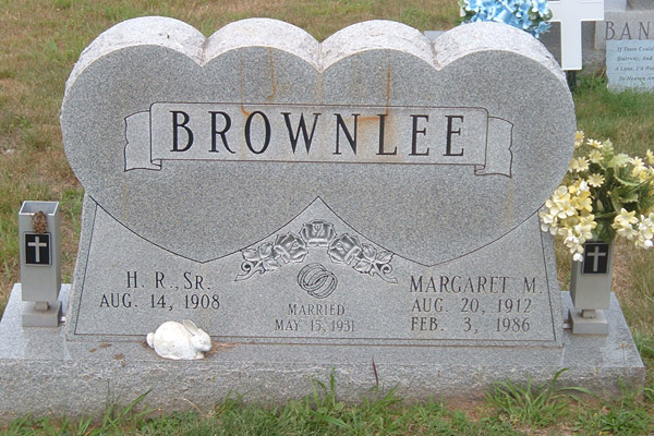 H. R. Brownlee, Sr., and Margaret M. Brownlee