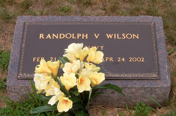 Randolph V. Wilson Gravestone