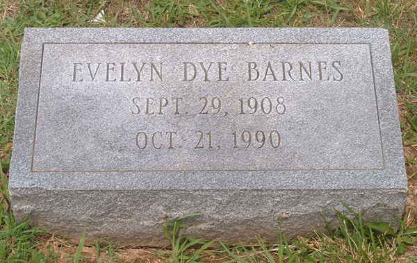 Evelyn Dye Barnes