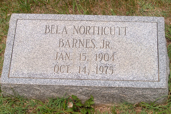 Bela Northcutt Barnes, Jr.