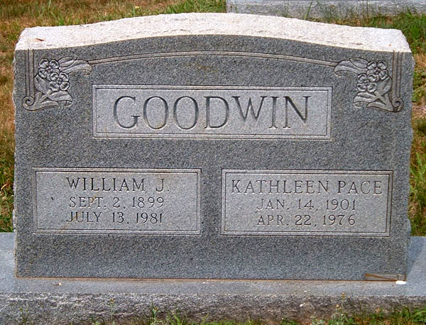 William J. Goodwin and Kathleen Pace Goodwin