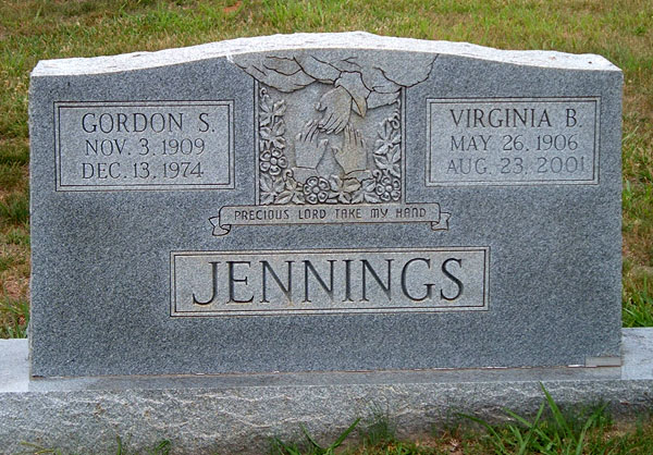 Gordon S. Jennings and Virginia B. Jennings