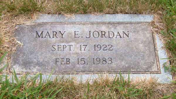 Mary E. Jordan