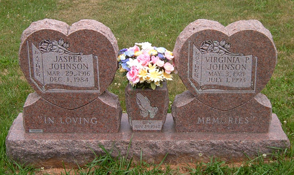 Jasper Johnson and Virginia P. Johnson