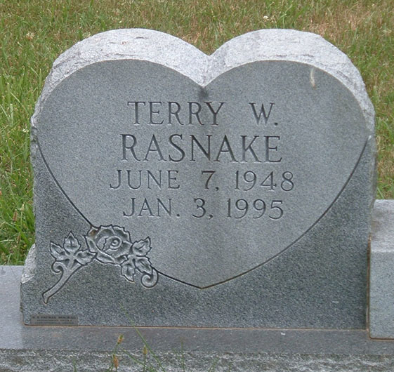 Terry W. Rasnake Gravestone