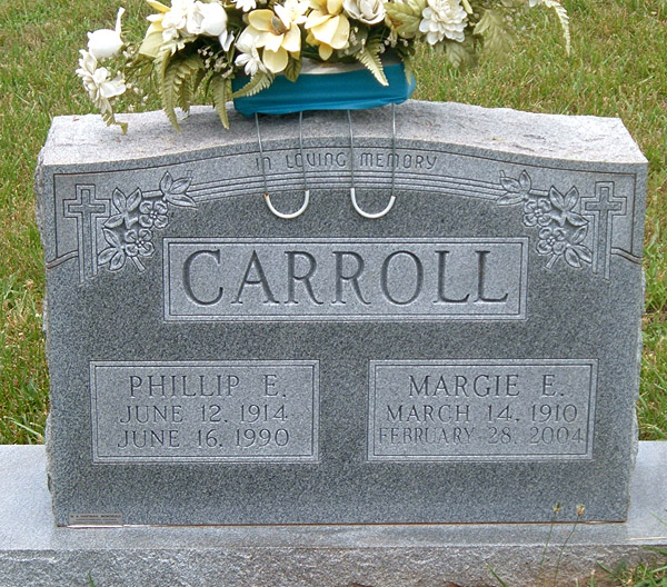 Phillip E. Carroll and Margie E. Carroll