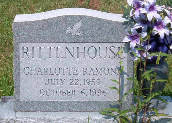 Charlotte Ramona Rittenhouse Gravestone