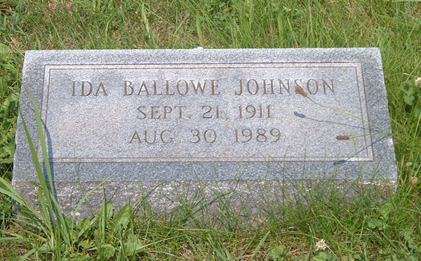 Ida Ballowe Johnson