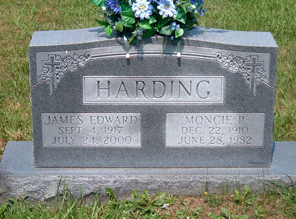 James Edward Harding and Moncie P. Harding