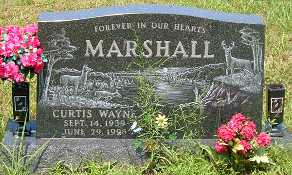Curtis Wayne Marshall Gravestone
