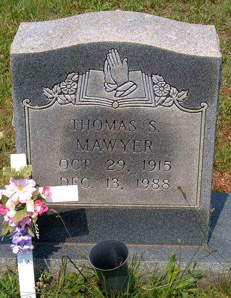 Thomas S. Mawyer Gravestone