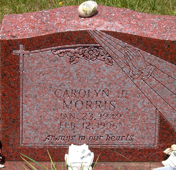 Carolyn J. Morris Gravestone