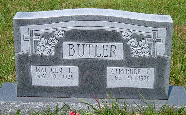 Malcolm L. Butler and Gertrude F. Butler