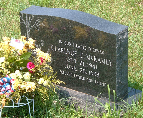 Clarence E. McKamey Gravestone