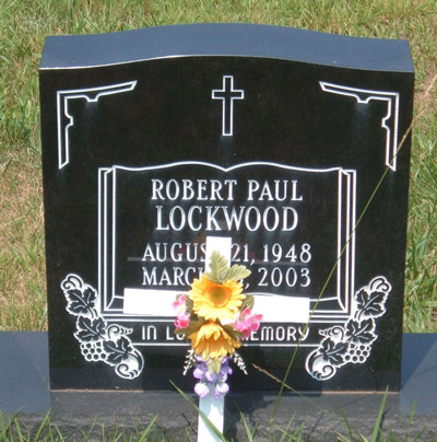 Robert Paul Lockwood Gravestone