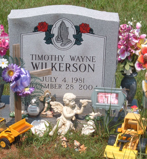Timothy Wayne Wilkerson Gravestone