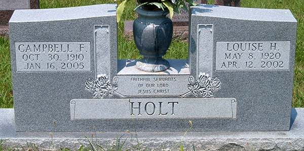 Campbell F. Holt and Louise H. Holt