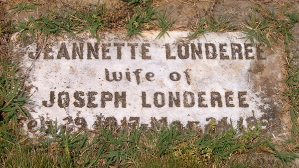 Jeanette Londeree Gravestone