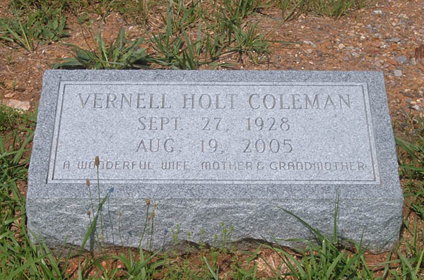 Vernell Holt Coleman