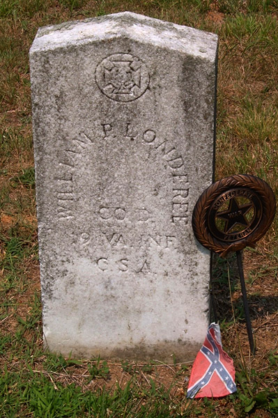 William P. Londeree Gravestone