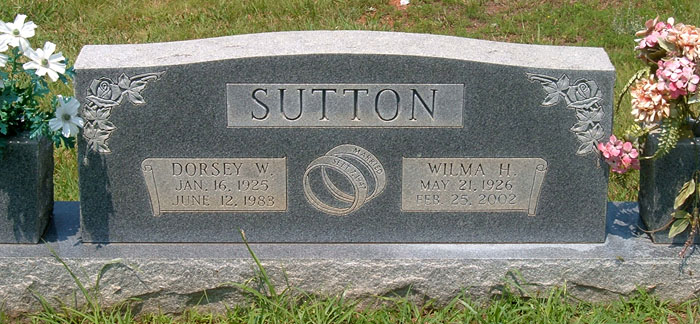 Dorsey W. Sutton and Wilma H. Sutton