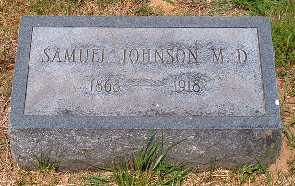Samuel Johnson, M.D.,