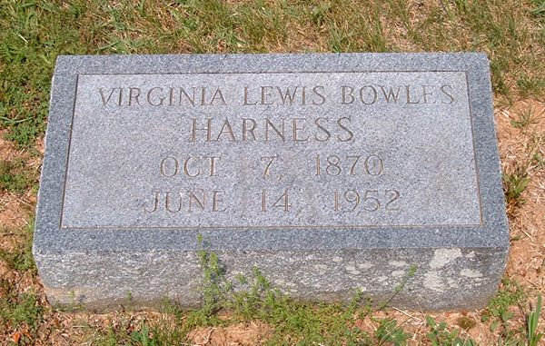 Virginia Lewis Bowles Harness